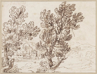 K VI 053
<br/>
Boomgroep voor gebouwen
<br/>
<em>Onofri, Crescenzio (1634-1714)</em>